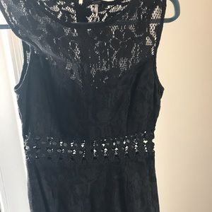 Free People Lace Mini Dress